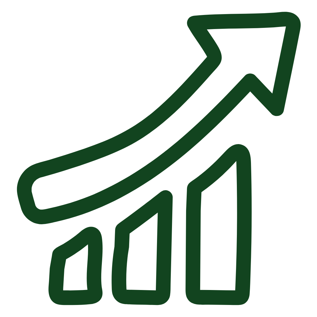 up growth icon