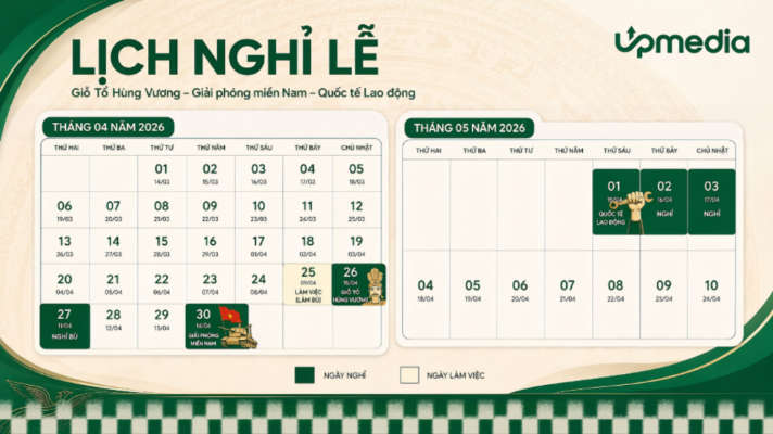 nghỉ lễ
